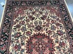 Superb Silk&Wool Tabriz Rug 4x6
