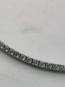CERTIFIED BRAND NEW 14K WHITE GOLD DIAMOND TENNIS BRACELET