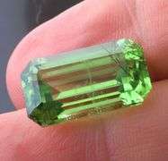 HUGE! UNTREATED! 14.26ct Rutile Peridot!