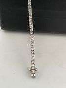 CERTIFIED BRAND NEW 14K WHITE GOLD DIAMOND TENNIS BRACELET