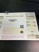 CERTIFIED 14KT WHITE GOLD AND DIAMOND ENGAGEMENT RING