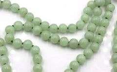Green Jade beaded necklace