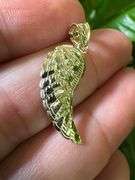 10k Yellow Gold Angel Wing Pendant