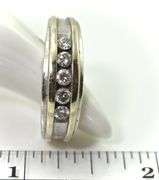 Estate Man's 14K Ring with Diamonds