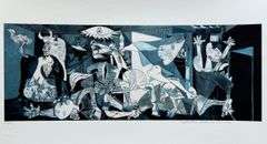 Collectible Pencil Numbered Pablo Picasso, Guernica