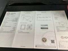 I.G.I CERTIFIED 2.01 CARAT LAB GROWN DIAMOND CUSHION CUT
