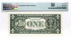 Superb Crisp $1 2003A Chicago Fancy Four Digit Down Ladder Serial # 00006543 PMG 67!