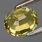 Rare! 1.40ct untreated VS grade canary yellow Malaya Garnet!
