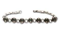 Mexican Sterling Necklace with Turquoise