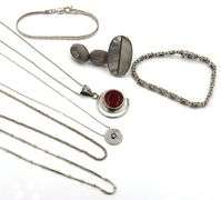 Group lot of Vintage 925 sterling silver mixed jewelry