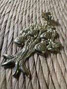 10k Yellow Gold Money Bag Tree Pendant