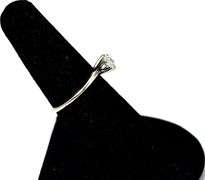 Beautiful 14K White Gold Approx. 0.63CTW Diamond Ring