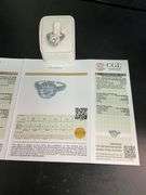 Certified 3.42 CTTW F/I2 Natural Diamond Ring