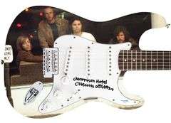Henry Diltz Photographer Signed Morrison Hotel Doors Custom Graphics Guitar ACOA