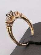 CERTIFIED BRAND NEW 14K YELLOW GOLD DIAMOND RING