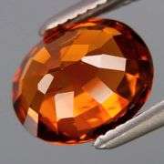 Solitaire grade 2.33ct untreated Imperial Zircon from Tanzania