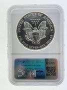 1993 American Silver Eagle, NGC MS69 "Red Book Label"