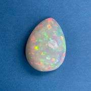 NATURAL OPAL - 14.4 CARATS PEAR CABOCHON CUT