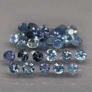 Collectors 2.87ct washed denim blue Sapphire set