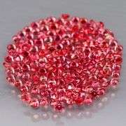 Vibrant color! Diamond cut! 2.90ct hot red Sapphire set!