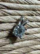 Rhodium Plated (Nickel Free) 925 Sterling Silver Lab Grown Diamond 0.279ct (4mm) Pendant