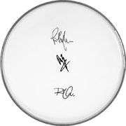 Led Zeppelin Autographed Facsimile Signed Drumhead