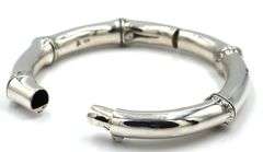 925 Sterling silver John Hardy the planted 10 Bamboos bangle bracelet