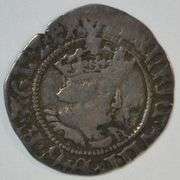 Rare high grade Henry VIII Hammered Silver Half Groat, 1526 to 1530. York Mint