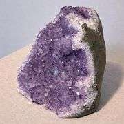 Natural Amethyst Crystal Geode Cluster