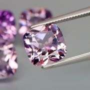 Large! Classic cushion cut! 8.03ct Amethyst set!
