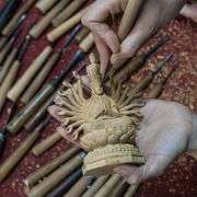 Thousand Hands Wooden Buddha