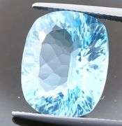 Get ready for some serious SPARKLE in this 13.21ct Swiss blue Topaz!