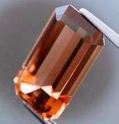 Premium 16.95ct true Imperial Topaz! Look at the color!