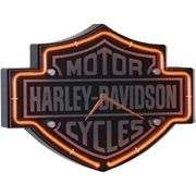 Harley-Davidson Neon Clock