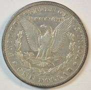 Scarce upper end circ 1880-CC Morgan Silver Dollar. Key date