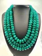 Beautiful 2028 Cttw Majestic Mined From The Earth  Emerald Necklace