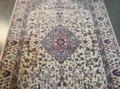 Superb Silk&Wool Tabriz Rug 4x6