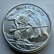 Sons of Liberty Two Troy oz .999 Silver Round