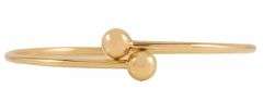 Tiffany & Co. Hardwear Ball Bypass Bangle Bracelet in 18K