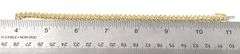 Brilliant 14K Yellow Gold Diamond Bracelet