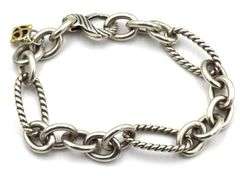 David Yurman oval link bracelet
