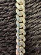 Italian 925 Sterling Silver Diamond Cut 8mm Miami Cuban Chain 20"