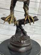 Eagle Catch Fish Bronze Sculpture