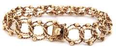 In Demand, Estate 14K YG Charm Bracelet