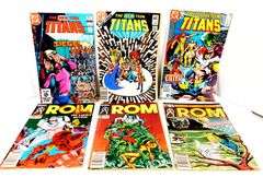 6 Vintage Comic Books