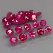 Collectors 4.76ct Burmese Ruby set! Vivid color! Heated only!