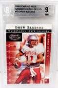 Drew Bledsoe 2000 Donruss Football Card, 9 Mint