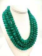 Beautiful 2028 Cttw Majestic Mined From The Earth  Emerald Necklace