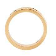 Cartier Classic 3 Diamonds Love Band Ring in 18K