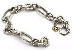 David Yurman oval link bracelet
